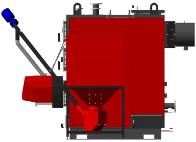 Industrial boiler KP 250 kW with automatic fuel feed