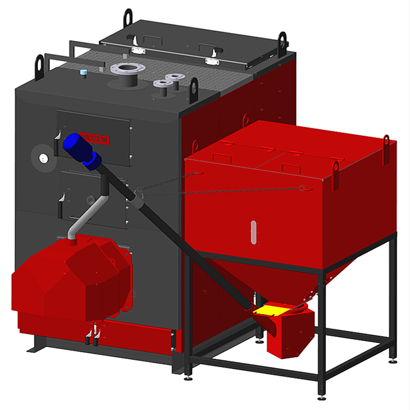 Industrial boiler KP 400 kW with automatic fuel feed
