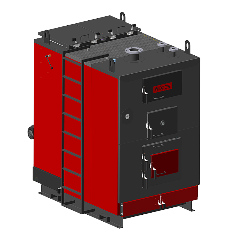 Industrial solid fuel boiler KP 500 kW