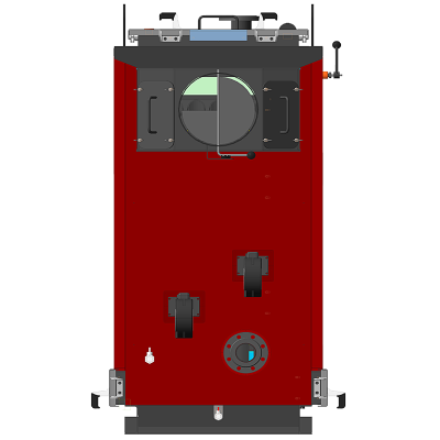 Industrial solid fuel boiler KP 150 kW