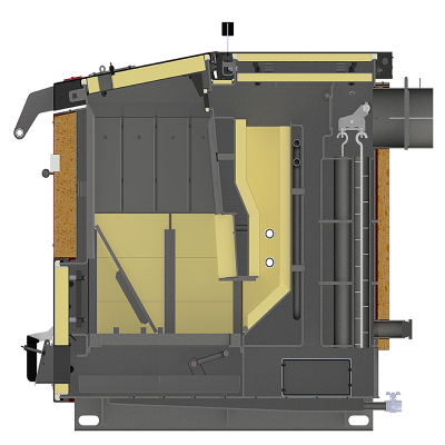Bottom combustion solid fuel boiler KSh-Profi series 12-20 kW
