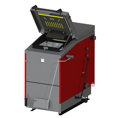 Bottom combustion solid fuel boiler KSh-Profi series 25-30 kW