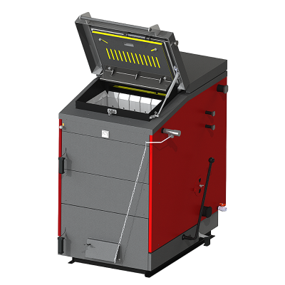 Bottom combustion solid fuel boiler KSh-Profi series 40-50 kW