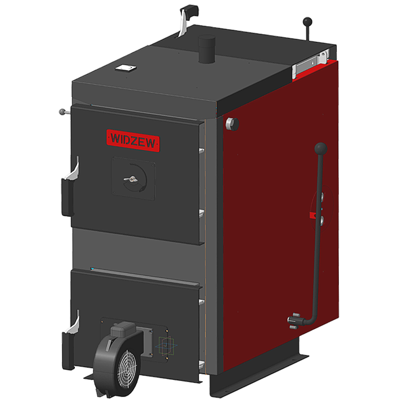 Bottom combustion solid fuel boiler KV-Profi series 12-16 kW