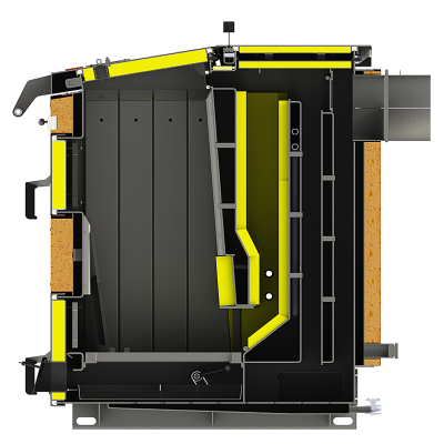 Solid fuel boilers of the "KSH-40-50" series